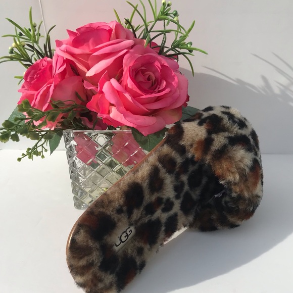UGG Fluff Slide II Leopard - Picture 5 of 7